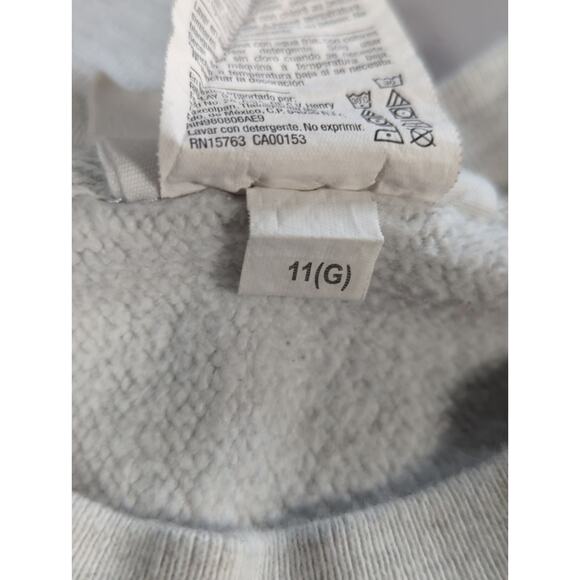 Champion Reverse Weave Pitt Panthers Crop Sweatshirt Medium Gray Collegiate - Picture 16 of 16